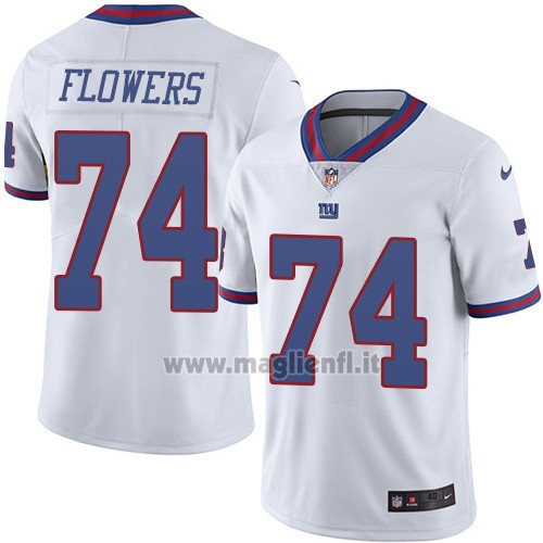 Maglia NFL Legend New York Giants Flowers Bianco